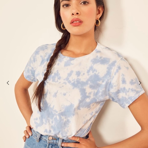 ✨NWT Reformation Perfect Vintage Organic Tee Capri - Picture 2 of 8